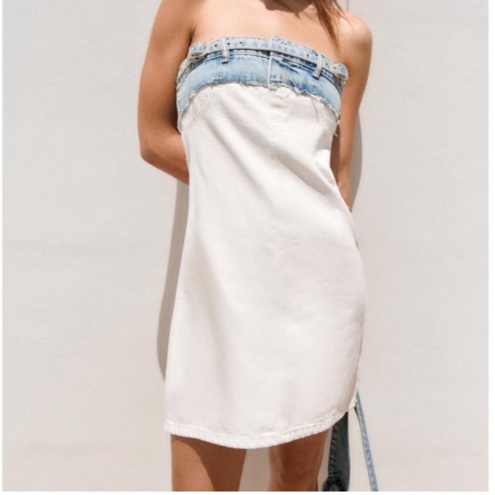 NWT Zara Denim Dress